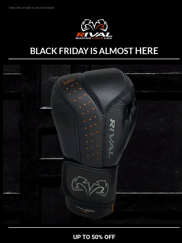 Rival Boxing - BLACK FRIDAY / CYBER MONDAY 2023