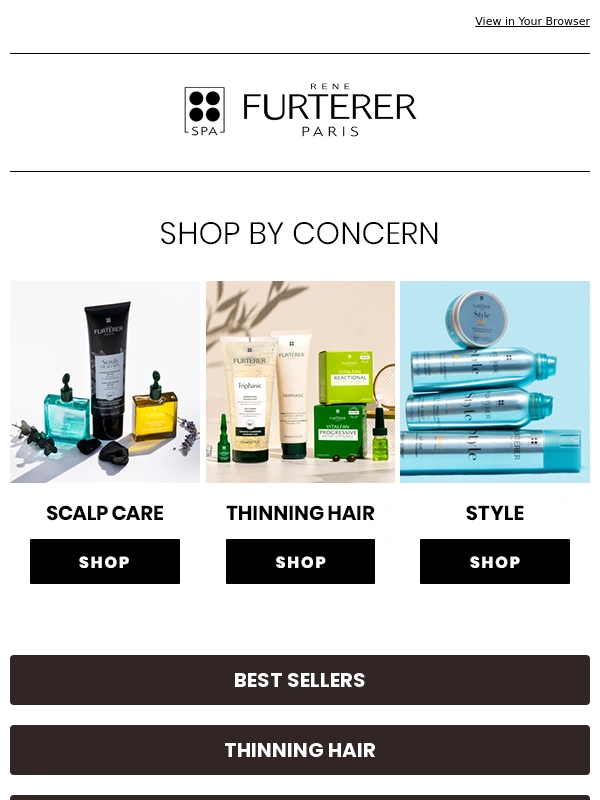 Rene Furterer - It’s Here! 20% Off Hair & Scalp Care Starts Today ?