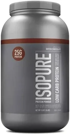 Isopure Protein Low Carb