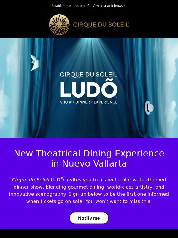 Cirque du Soleil - ⭐ NEW Launches for 2025 ⭐