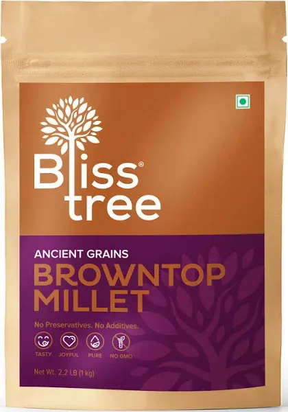 Bliss Tree Browntop Millet Raw 10lb