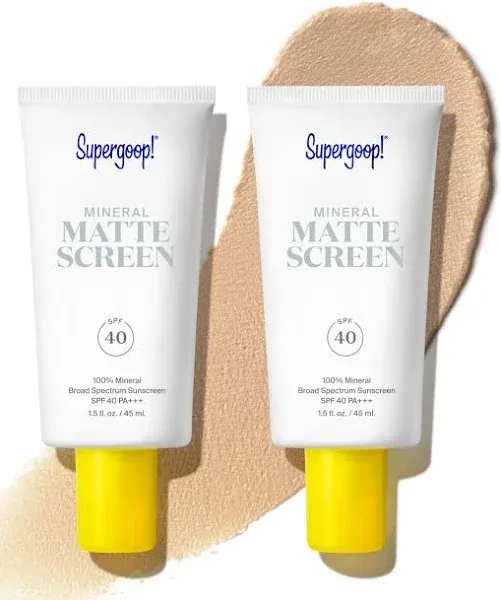 Supergoop! Mineral Mattescreen SPF 40