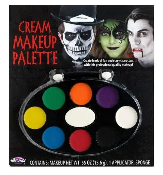 Fun World Halloween Makeup Pallet