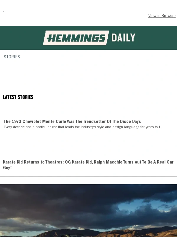 Hemmings Motor News - Hemmings Daily: The 1973 Chevrolet Monte Carlo Was The Trendsetter Of The Disco Days