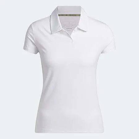 adidas Women's Go-To Heathered Polo Shirt (White) $11.55 + Free Shipping