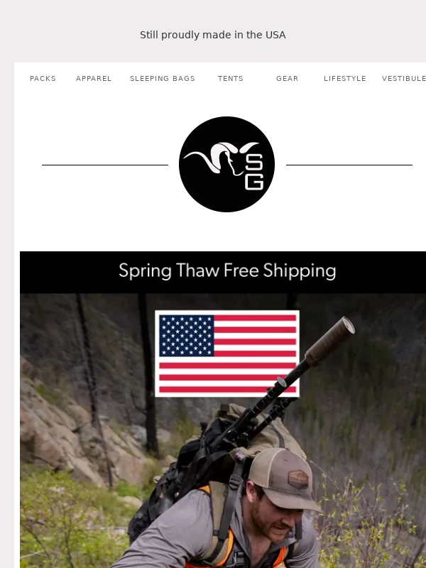 Stone Glacier - Free shipping through 3/22