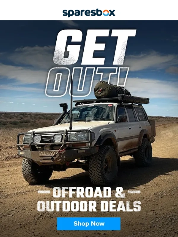 Sparesbox - Time To GET OUT: Up To 25% Off