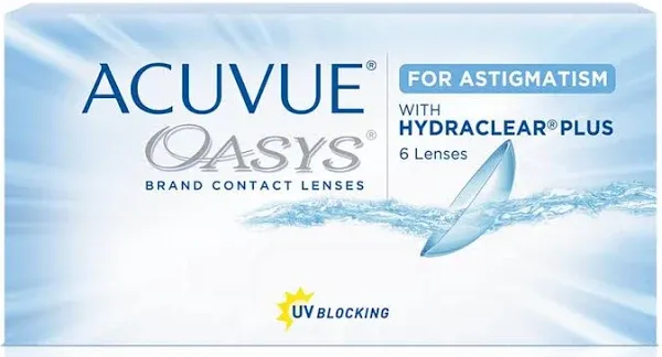 Acuvue Oasys Contact Lenses for Astigmatism
