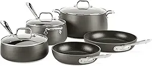 All-Clad HA1 Nonstick Cookware Set