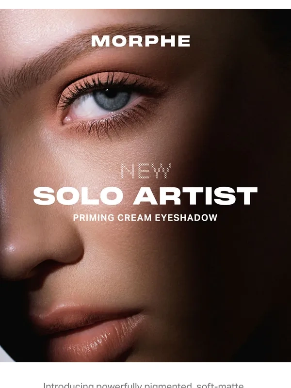 Morphe - NEW SOLO ARTIST PRIMING CREAM EYESHADOW