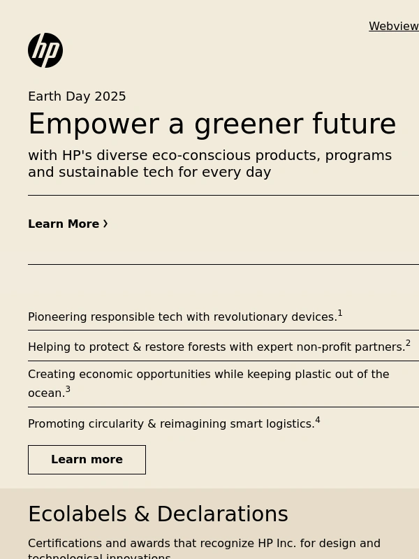 HP - Earth Day 2025