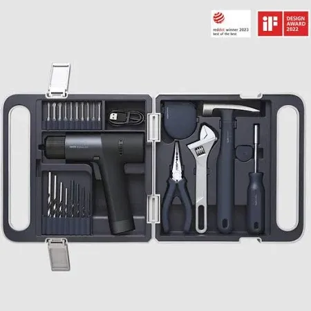 HOTO 12V Brushless Drill Tool Set