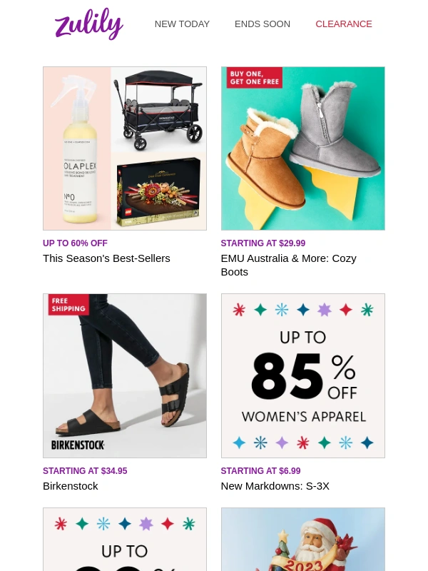 Zulily - Australia Luxe Collective | Birkenstock | Times 2 | Havaianas