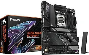 Gigabyte X870 Aorus Elite WIFI7 Motherboard Black
