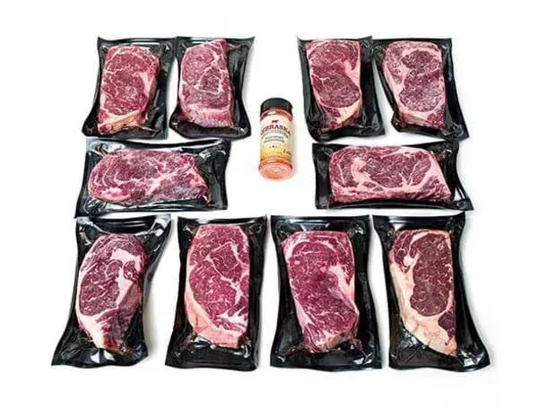 Nebraska Star Beef Aged Premium Angus Ribeye Steaks