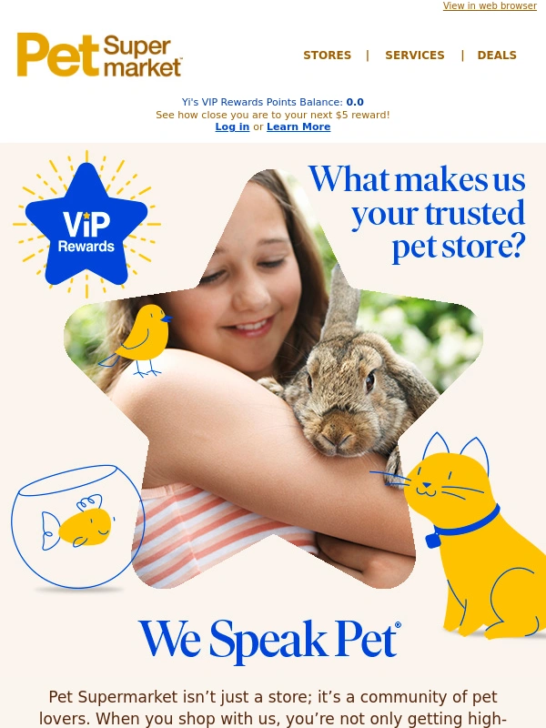 Pet Supermarket - At Pet Supermarket,?️ We Speak Pet!