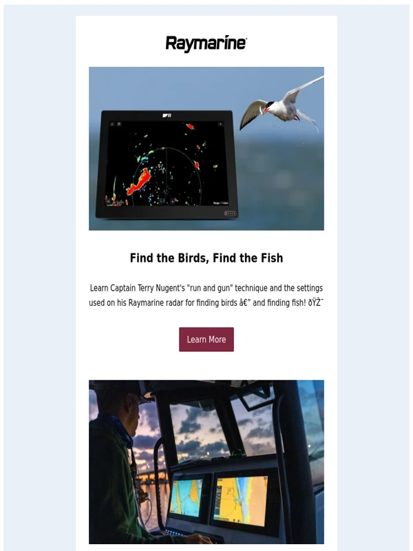 Raymarine - October Newsletter