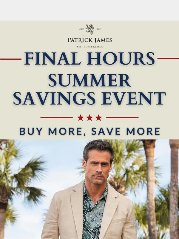 Patrick James - Final Hours To Save ⏰