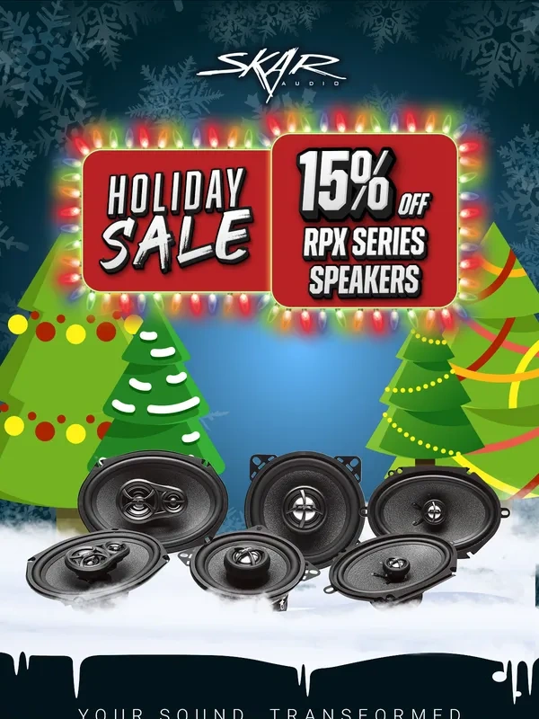 Skar Audio - ? Upgrade Your Sound This Season with RPX Series Speakers ?