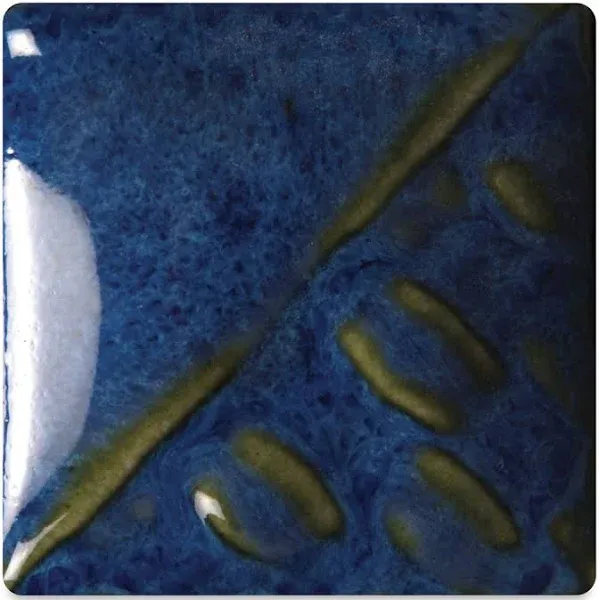 Mayco Stoneware Glaze Blue Surf Pint