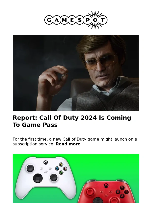 Gamespot - Report: Call Of Duty 2024 Is Coming To Game Pass