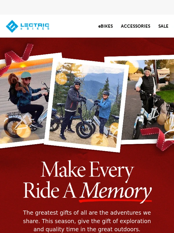 Lectric eBikes - Quality Time Starts with a Ride