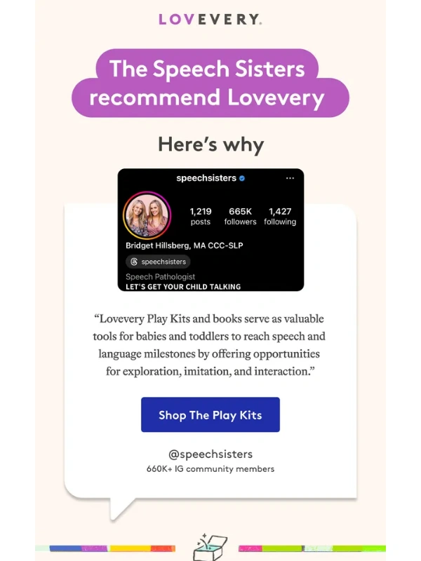 Lovevery - “His speech has exploded!” —Jennifer O