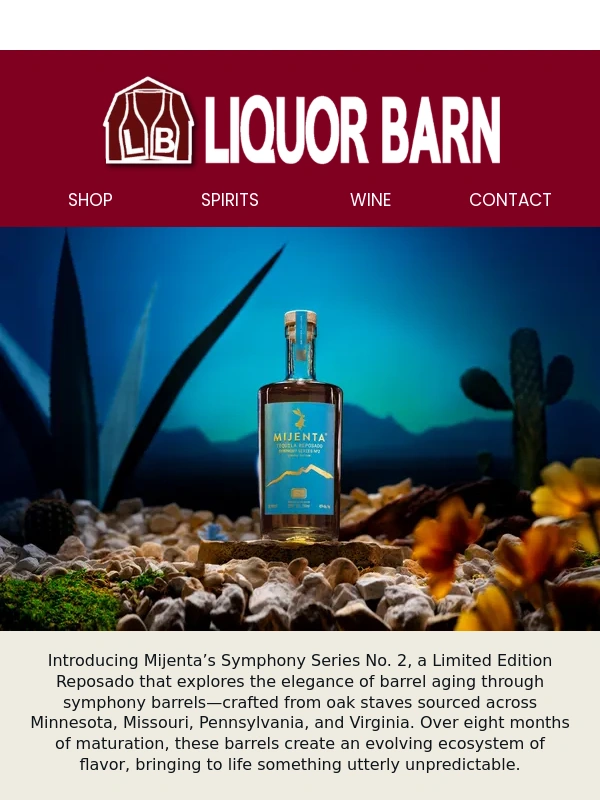 Liquor Barn - Grab Your Mijenta Savings Now!