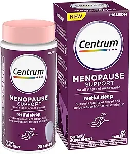 Centrum - Restful Sleep Menopause Support Tablets, 28 Count