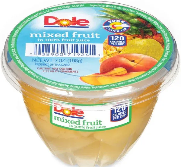 Flipcost.com Dole Fruity Mixed Fruit Cups