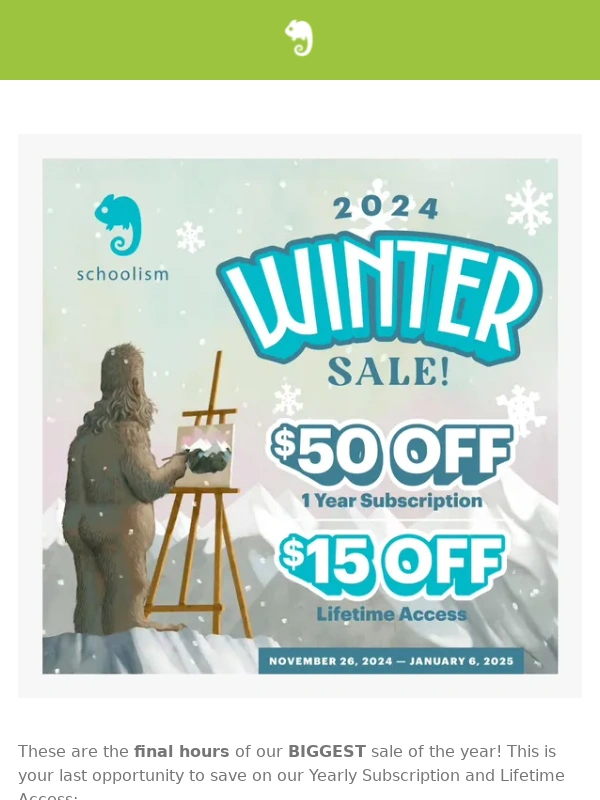 Schoolism - It's the Final Countdown⏳