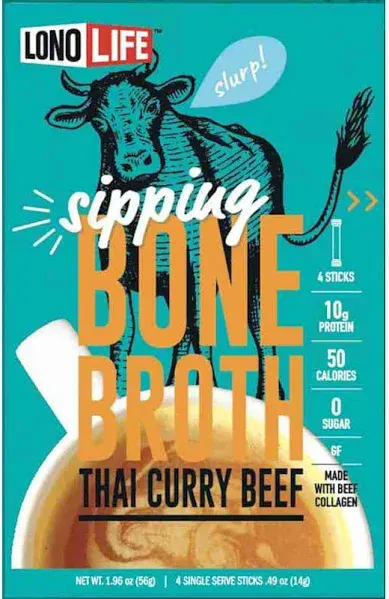 Lonolife Thai Curry Bone Broth