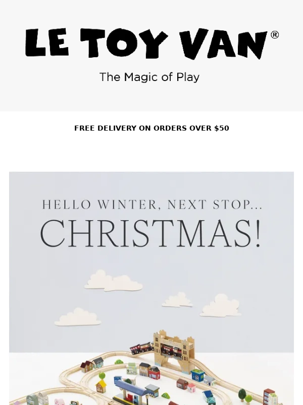 Le Toy Van - Hello Winter,Next Stop... CHRISTMAS! ?