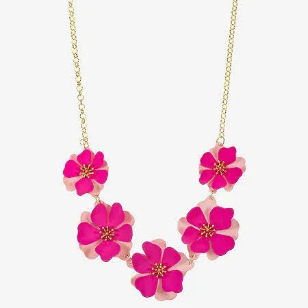 Liz Claiborne Women's Frontal 17" Collar Necklace