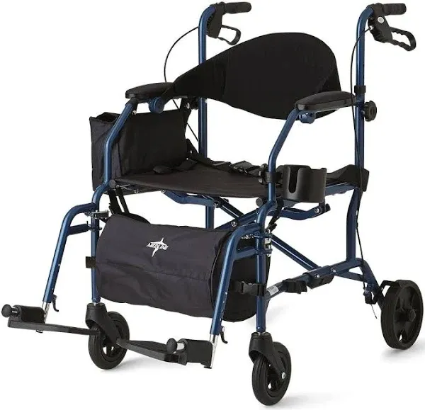 Medline Combination Rollator/ Transport Chair