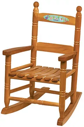 Miles Kimball Personalized Llama-Themed Children's Rocking Chair