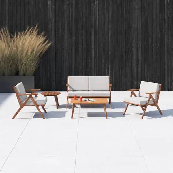 AllModern Jose 5 Piece Sofa Seating Group with Cushions
