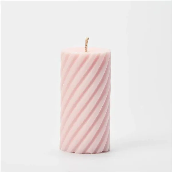 Crafter's Choice Swirl Pillar Silicone Candle Mold