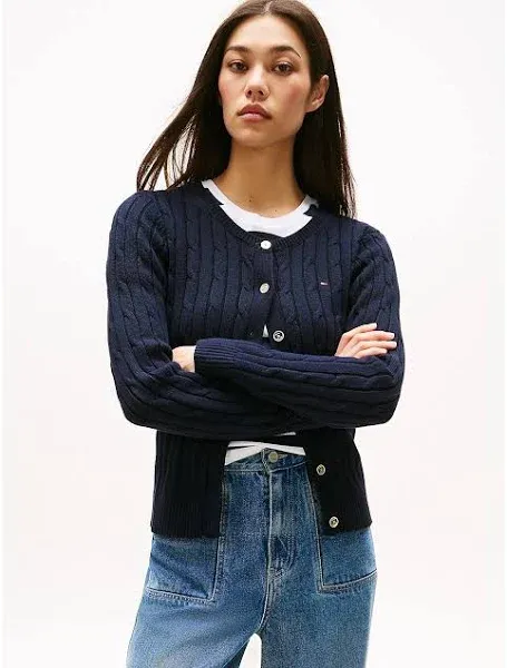 Tommy Hilfiger Women's Cable Knit Cardigan