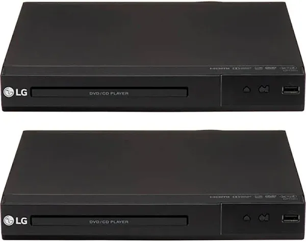 Lg Multi Format 1080p Upscaling DVD Player DP132H