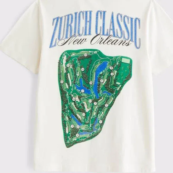 Abercrombie & Fitch Men's Zurich Classic of New Orleans Graphic Tee