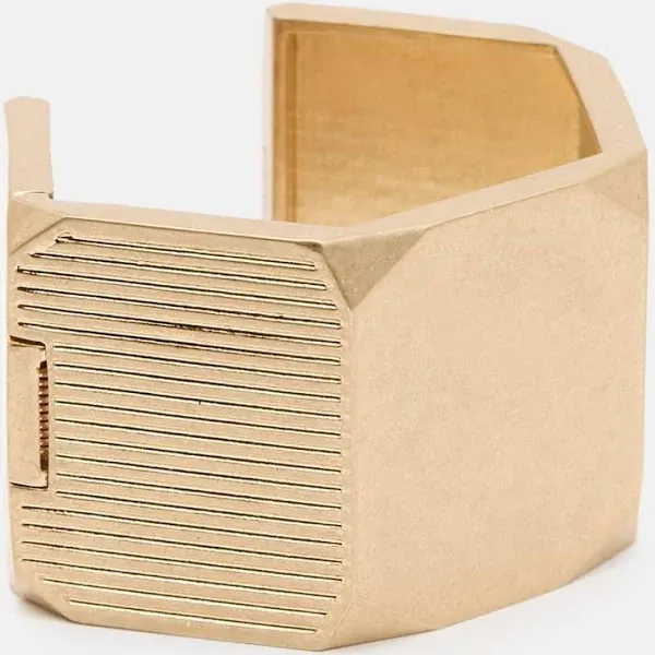 Allsaints Alex Hexagon Hinge Bangle