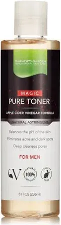 Apple Cider Vinegar Skin Toner for Women & Men Garner's Garden Men's / 4 oz Cleanser / 1.7 oz Women's