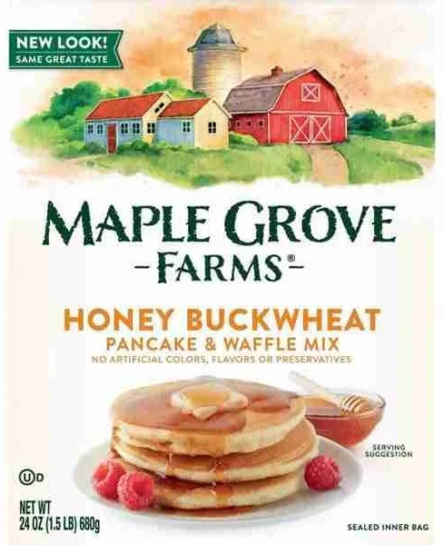 Maple Grove Farms Honey Buckwheat Pancake & Waffle Mix