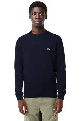 Lacoste Men's Crew Neck Cotton Sweater