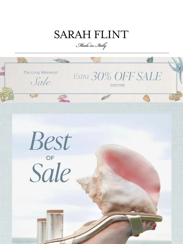 Sarah Flint - SELLING FAST! Up to 80% Off