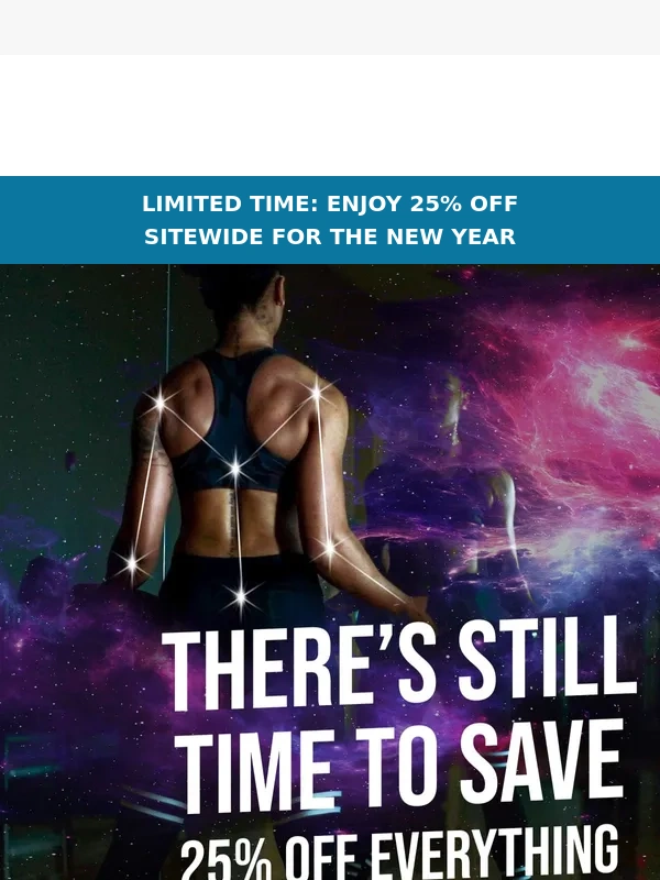 Vega - 25% off sitewide on now!
