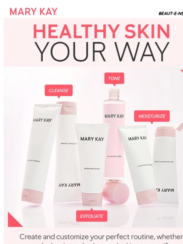 Mary Kay - Say hello ? to the NEW Mary Kay® Skin Care line!
