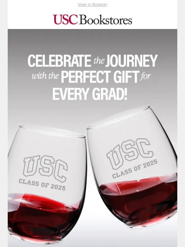 USC Bookstore - Celebrate their Journey with Perfect Gifts for Every Grad!