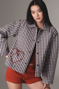Forever That Girl Quilted Heart Jacket